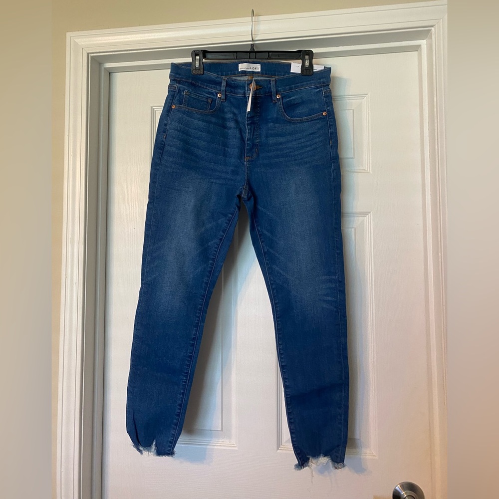 NWT - Skinny crop jeans from LOFT - 31/12